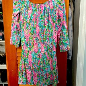 Lily Pulitzer Three Quarter Sleeve Romper